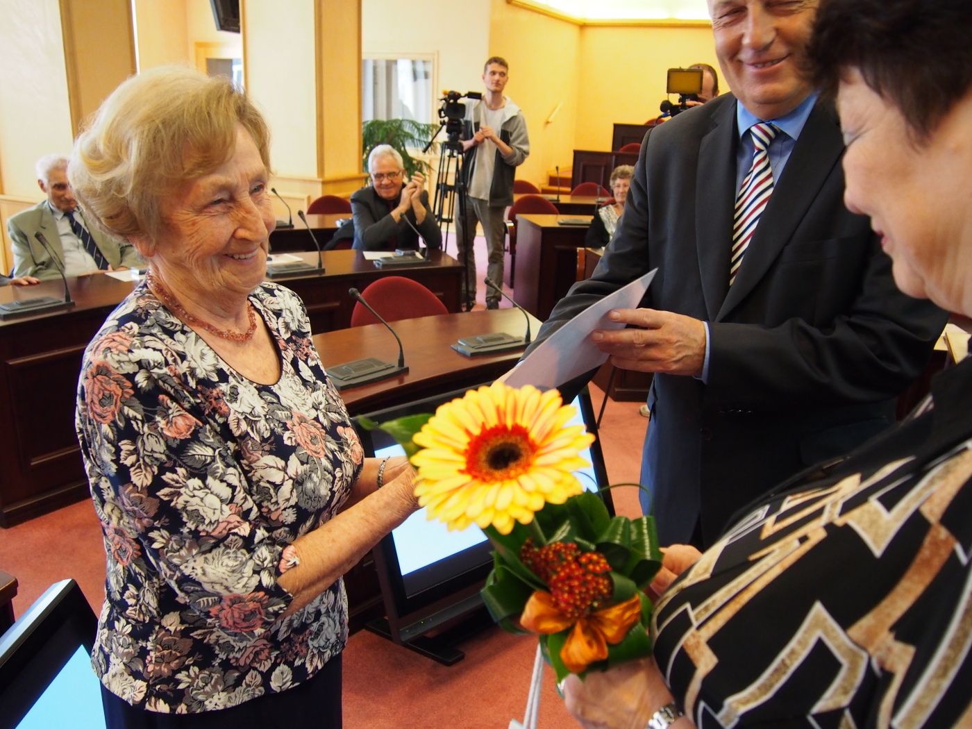 Hejtman poděkoval aktivním seniorům