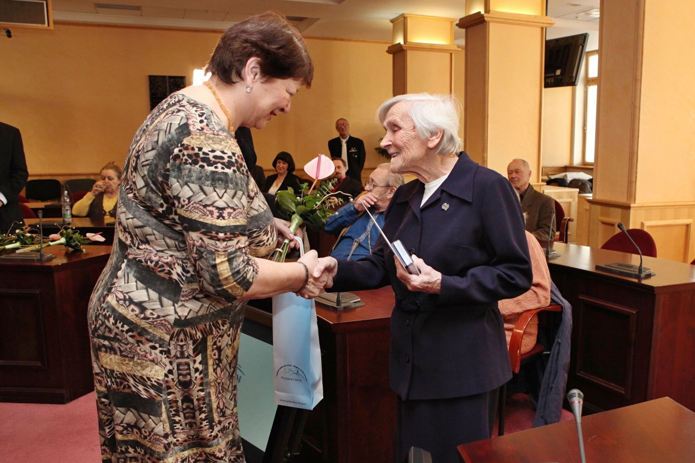 obrázek: Hejtman vyjádřil uznání bojovníkům za svobodu