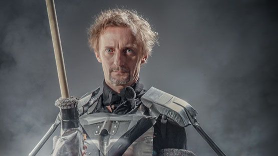 obrázek: Kamil Halbich se pod plzeňským nebem představí jako Don Quijote 