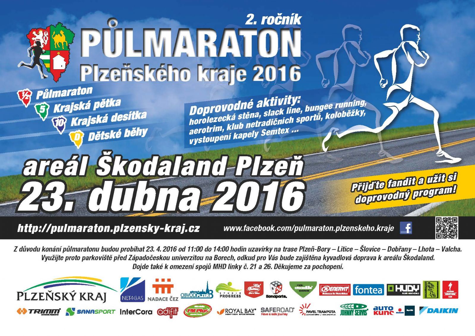 obrázek: Krajský půlmaraton nabídne v sobotu zábavu pro celou rodinu
