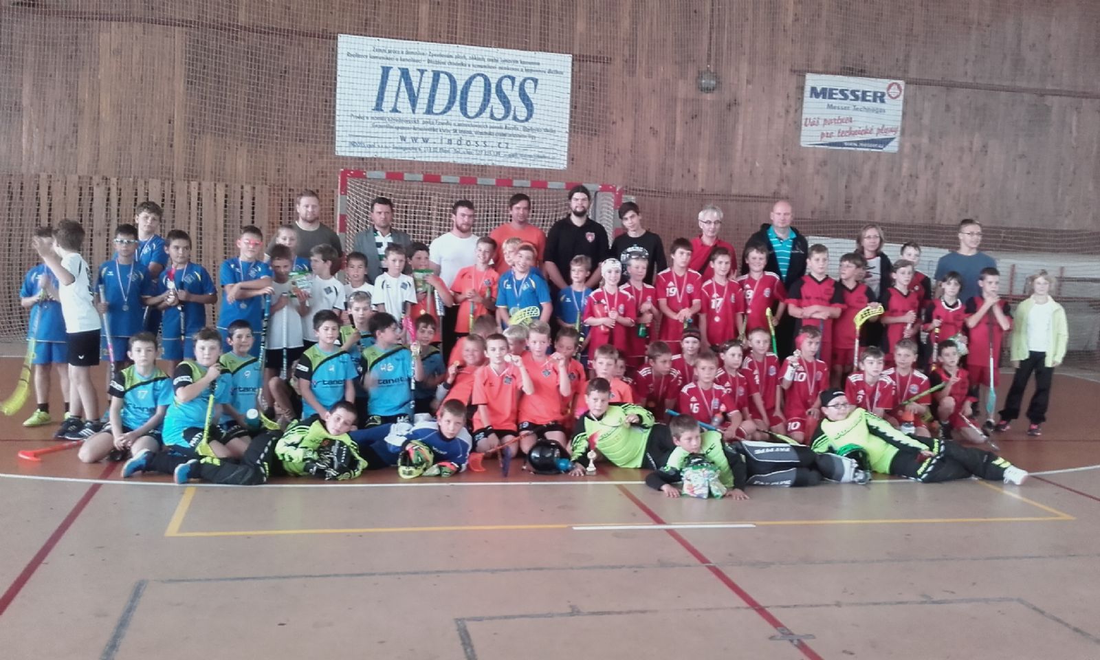 Malí florbalisté bojovali o pohár starosty MO Plzeň 3 