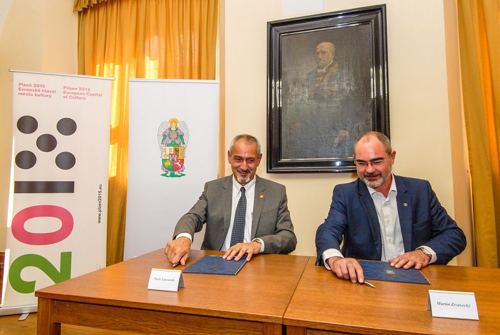 obrázek: Město Plzeň podepsalo memorandum o spolupráci s Plzeňským Prazdrojem 