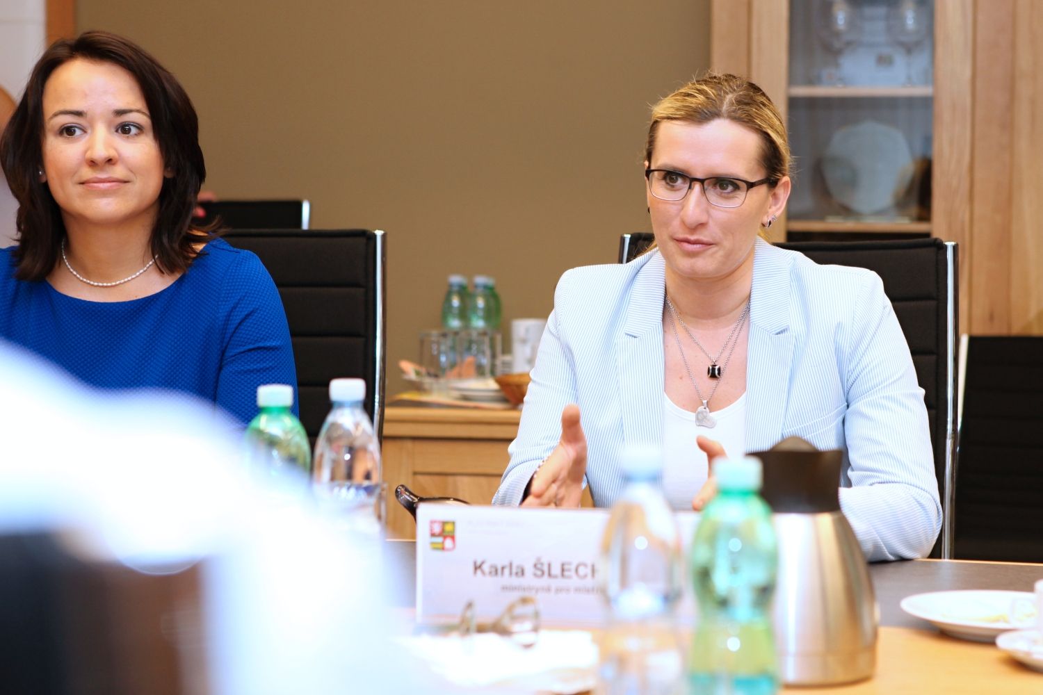 obrázek: Ministryně Karla Šlechtová navštívila Plzeňský kraj. Obdivovala jedovaté hady