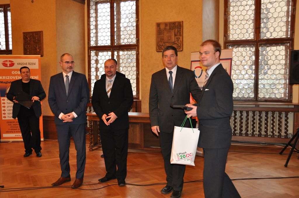 Plzeň ocenila mimořádné činy vykonané při záchraně lidského života 