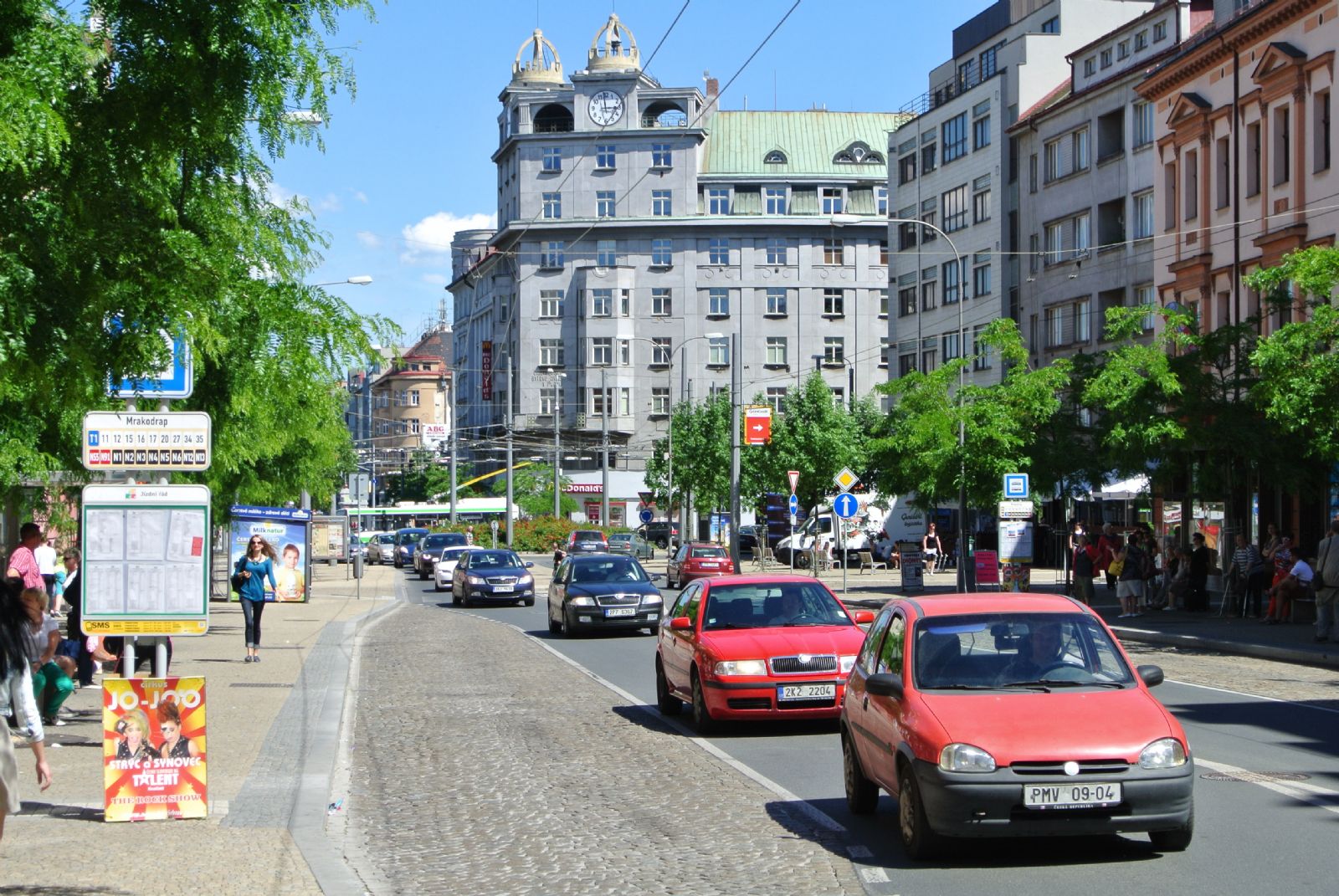 obrázek: V Plzni je nejrozšířenějším druhem dopravy MHD