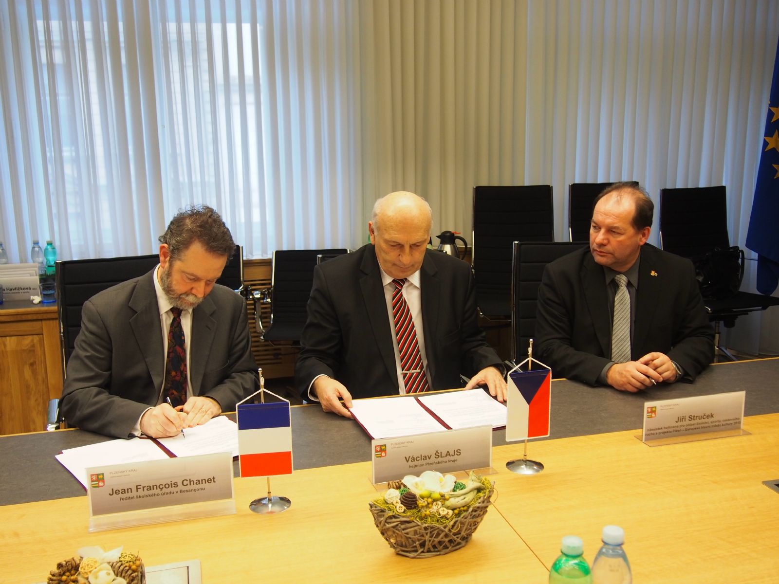 obrázek: Plzeňský kraj a region Franche Comté stvrdily spolupráci