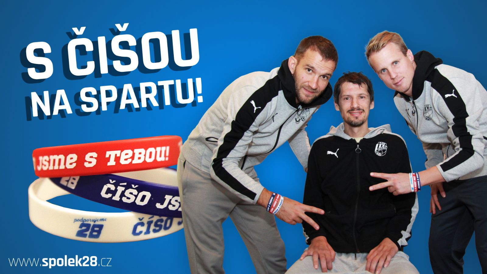 Pojďte s Čišou na Spartu a podpořte Spolek 28