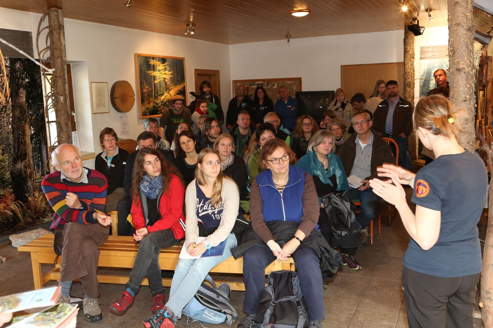 obrázek: Pracovníci informačních středisek z NP Bavorský les byli na zkušené na Šumavě 