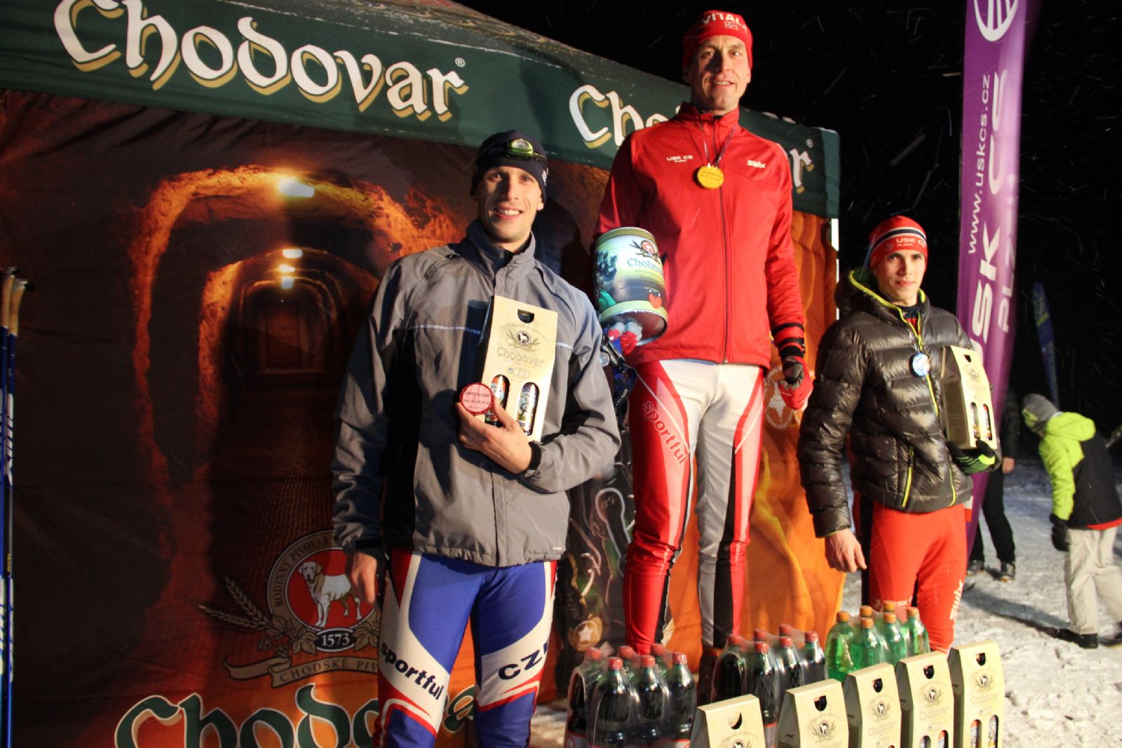obrázek: První díl Chodovar ski Tour vyhrál dorostenec Jan Hašek před loňským obhájcem Ladislavem Provodem