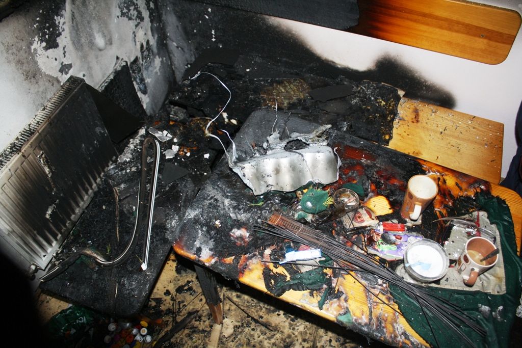 obrázek: Silvestr hasičům zahájil požár bytu v Rokycanech 