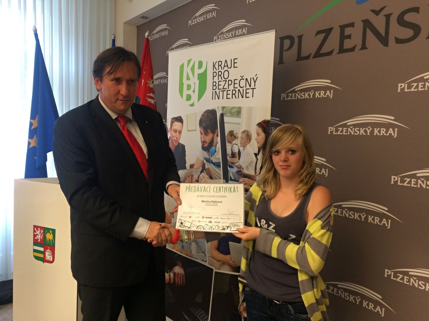 obrázek: Školačka z Blatnice vyplnila kvíz a vyhrála mobil