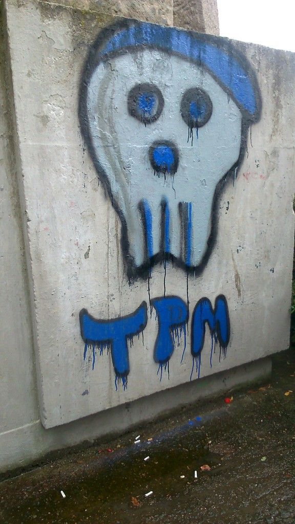 Sprejeři poničili sochu v parku na Lochotíně. Strážníci je chytili