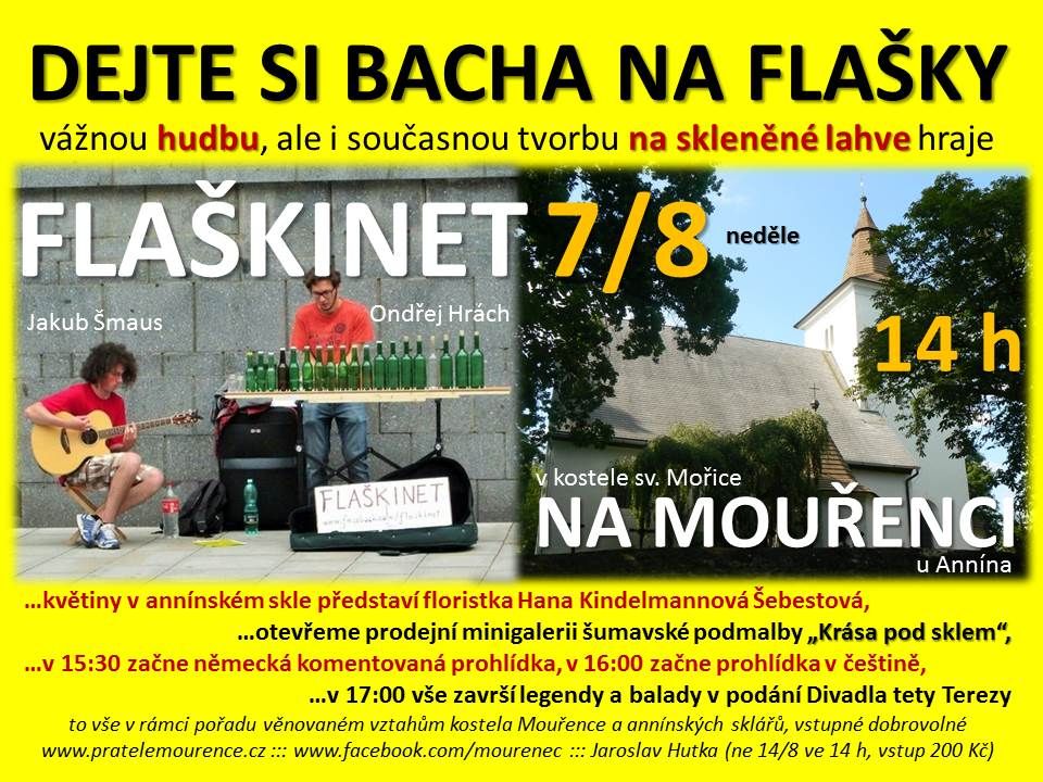 obrázek: Šumavský Mouřenec v neděli patří sklu