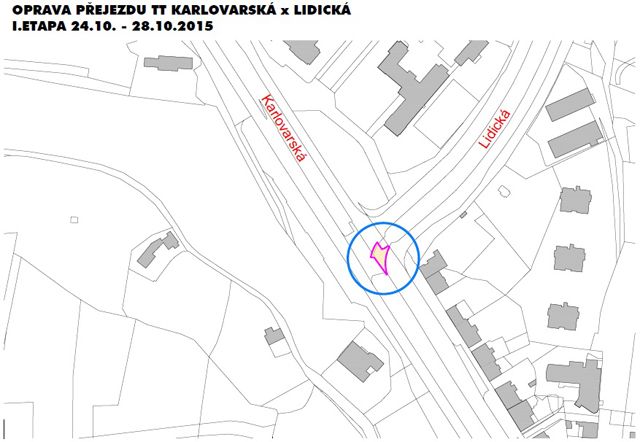 obrázek: Víkend zavřel plzeňskou křižovatku Karlovarská - Lidická