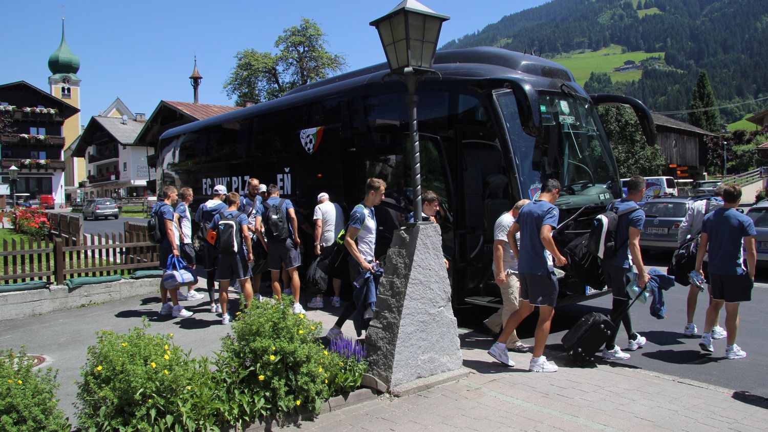 obrázek: Viktoriáni jsou ve Westendorfu, soustředění začíná