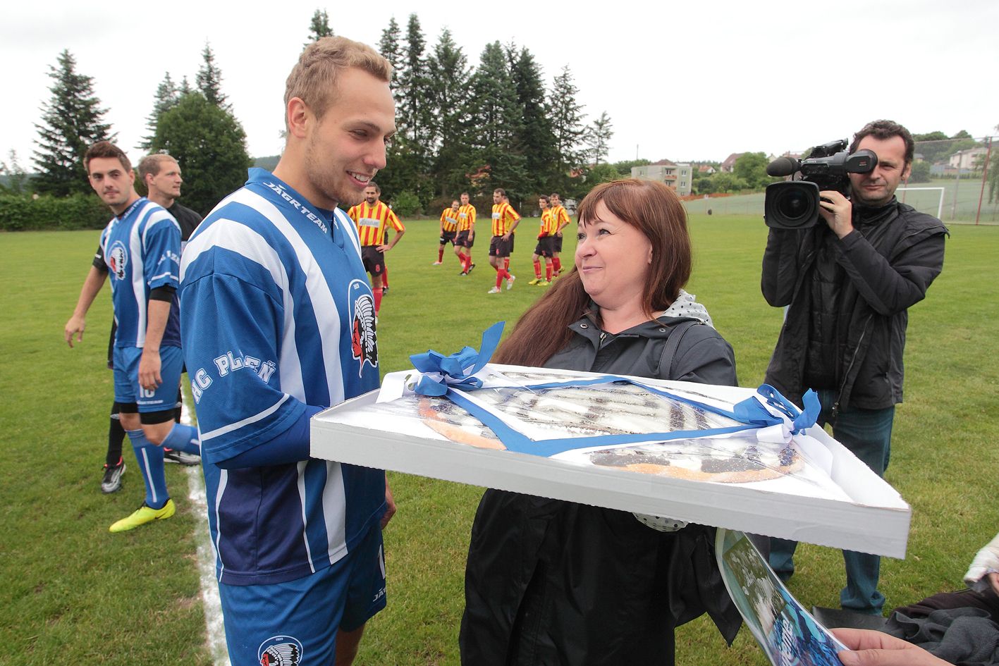 obrázek: Vojta Mozík se rozloučil s fanoušky při vítězném zápase v Losiné 