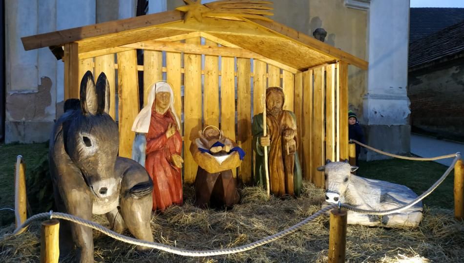 Kozolupský betlém - tři králové z jilmu