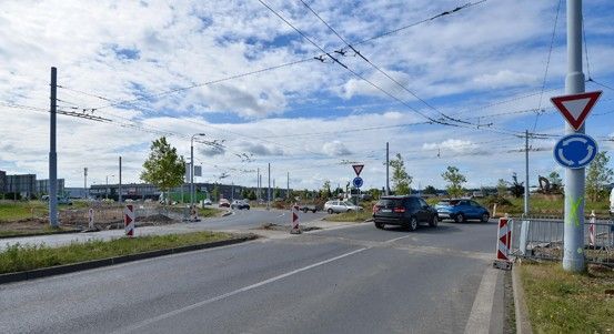 Křižovatka u plzeňského Makra se dnes uzavře kvůli přestavbě