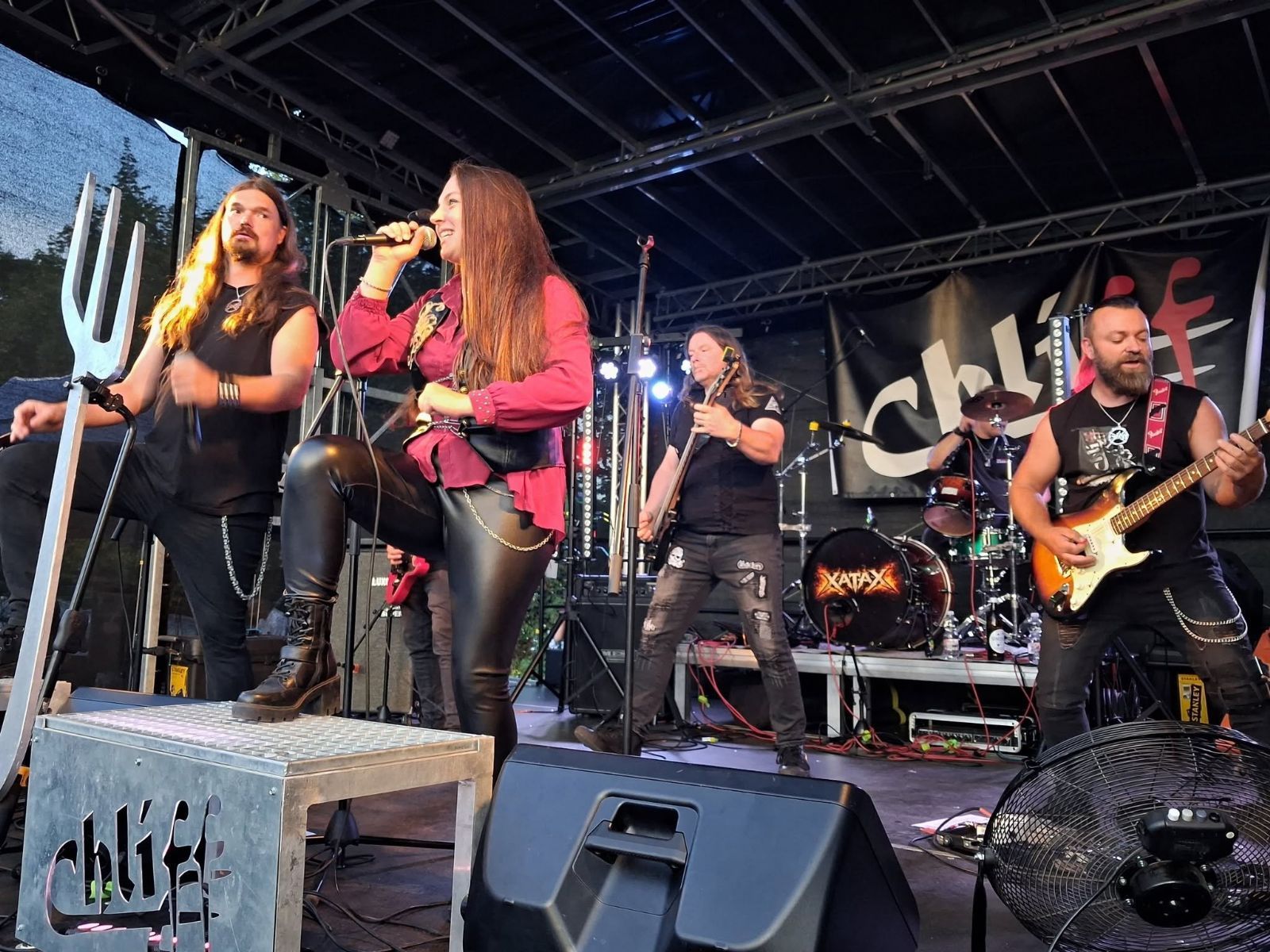 obrázek: Metalová srdce pomáhala Emmičce. Festival v Rokycanech vynesl přes 120 tisíc