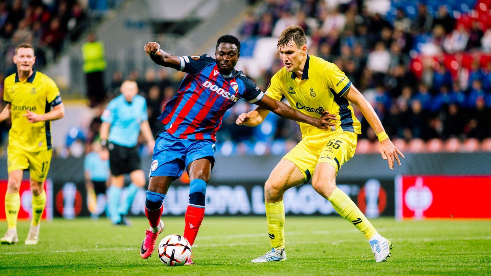 Plzeň na Štruncových sadech prohrála v EL 0:3 s Union, třetí gól dal Čech Kričfaluši