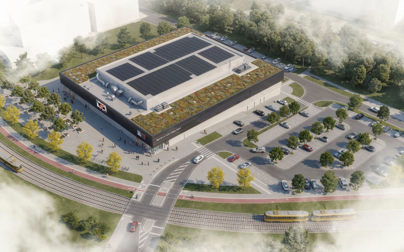 Plzeň v srpnu zahájí stavbu nové sportovní haly na Borech za 485 milionů korun
