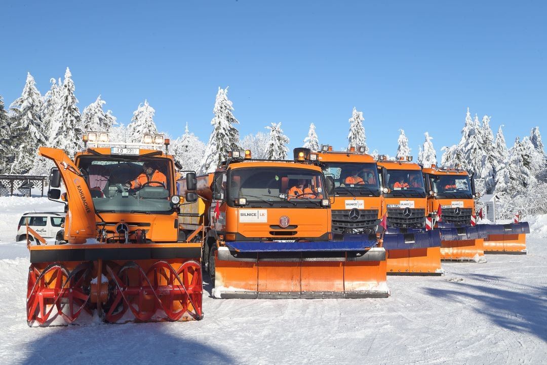 Silničáři spotřebovali rekordních 21 900 tun soli, zima se letos prodraží