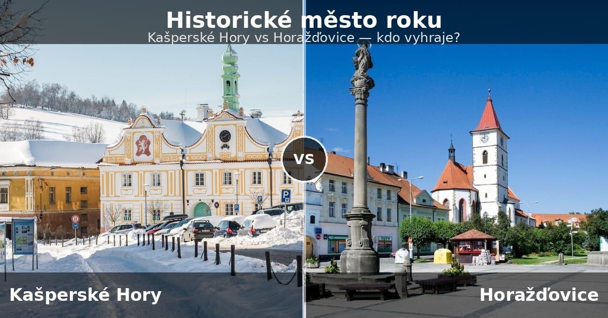 Souboj o titul historického města, Horažďovice nebo Kašperské Hory?