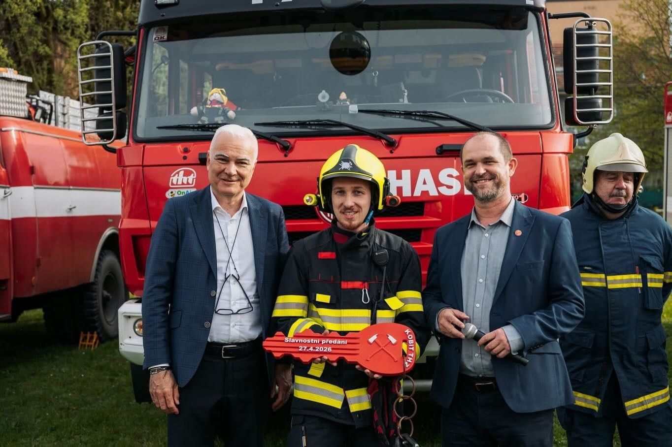 Staroplzenečtí hasiči mají novou techniku. Tatra FORCE posílí zásahy i bezpečnost v regionu