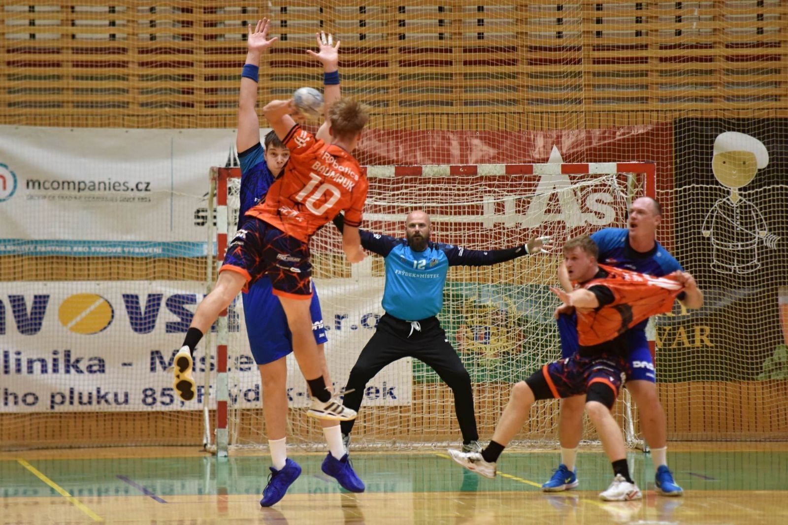 Talent veze z Frýdku dva body. Plzeň po obratu ve druhé půli vyhrála 27:24