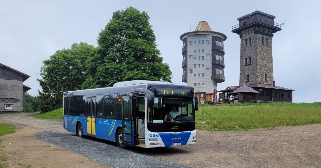 Turisté se na Čerchov opět dostanou autobusem. Linka 520 pojede až do října