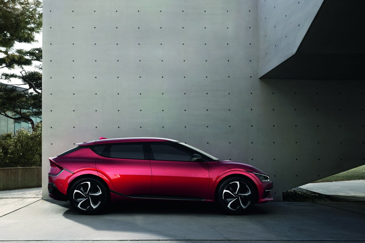 Světová premiéra elektromobilu KIA EV6