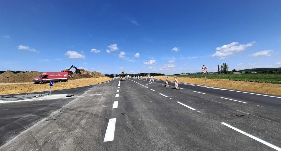 Křižovatka u Koutu na Šumavě opět v provozu