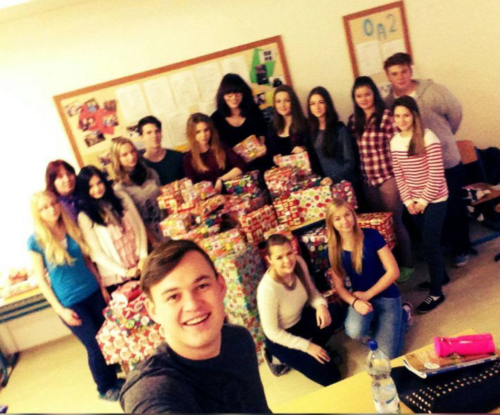 DOBRÝ SKUTEK NA ZÁVĚR ROKU OD STUDENTŮ