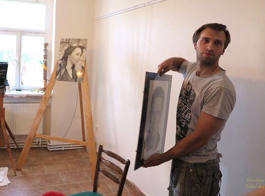 KRESBY UHLEM MARKA EIBA V MUZEU!