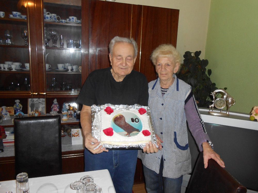 OSLAVIL OSMDESÁTKU – DORT BYL S HOLUBEM