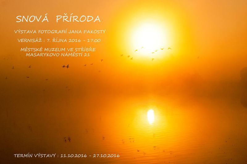 VERNISÁŽ FOTOGRAFIÍ PAKOSTY UŽ V PÁTEK 7. ŘÍJNA