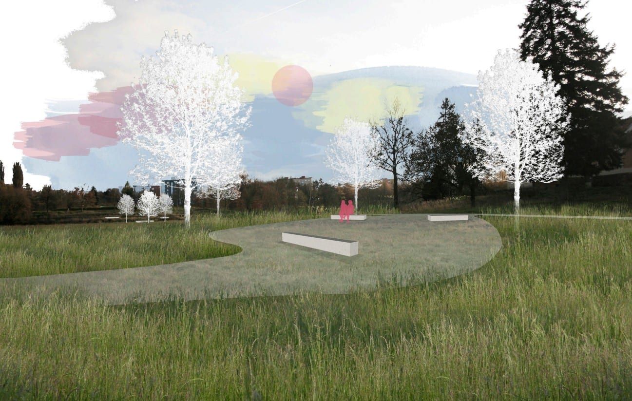 Nová studie ukazuje, jak by se mohlo změnit okolí kostela sv. Jiří v Plzni