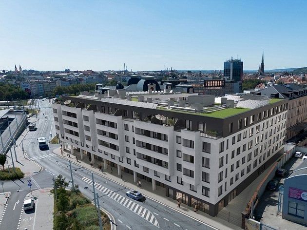 Nový bytový komplex v Plzni: 136 jednotek, zelená budoucnost a skvělá dostupnost