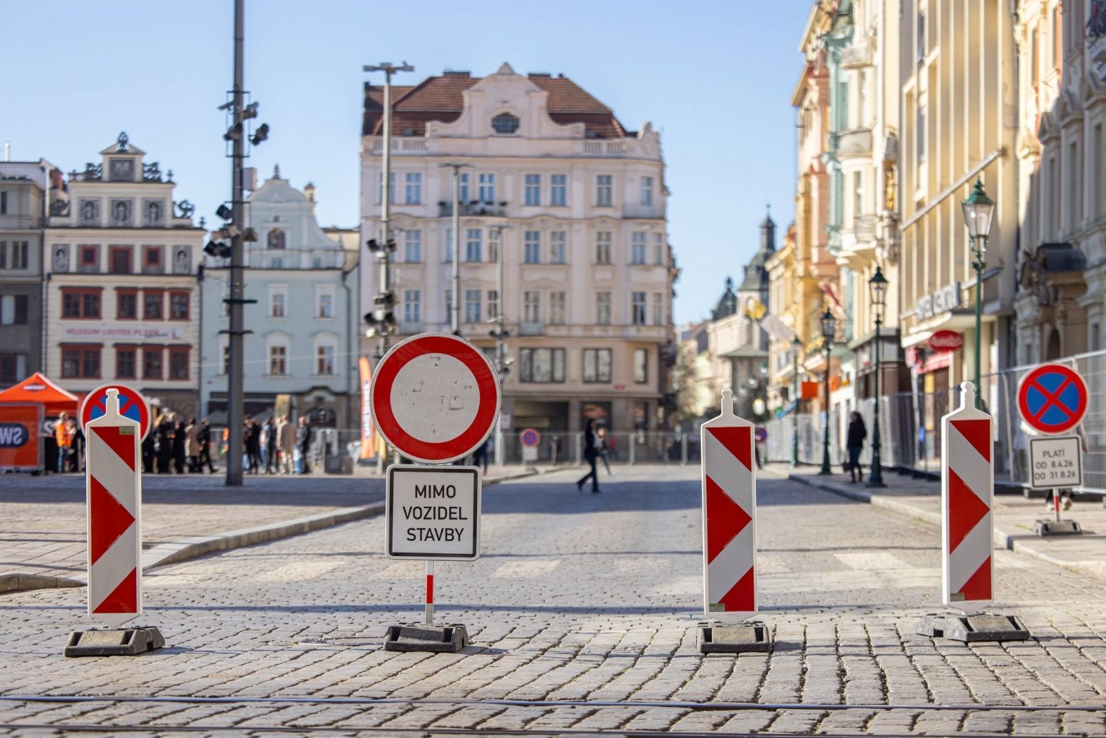 Prázdniny změnily Plzeň. Otevřely se opravené ulice, další stavby potrvají do zimy