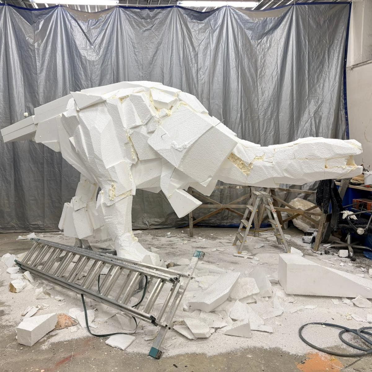 V DinoParku vrcholí přípravy na otevření sezony 2026, od půlky března je areál neprůchozí