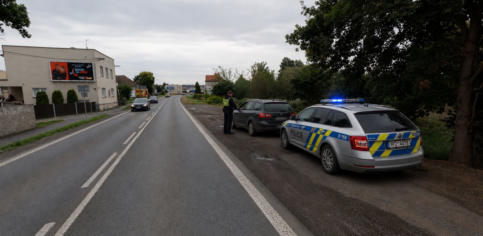 V Líních zastavili řidiče se dvěma zákazy, odmítl drogový test a měl propadlou STK