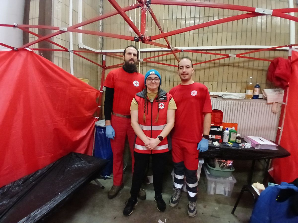 Zdravotníci Červeného kříže provedli více než 1000 ošetření v zimním nouzovém centru