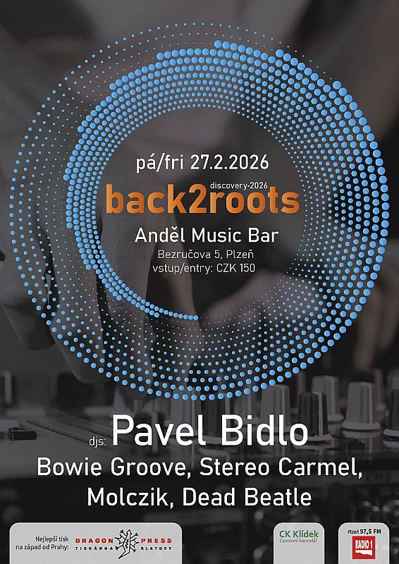 House party v Andělu - back2roots