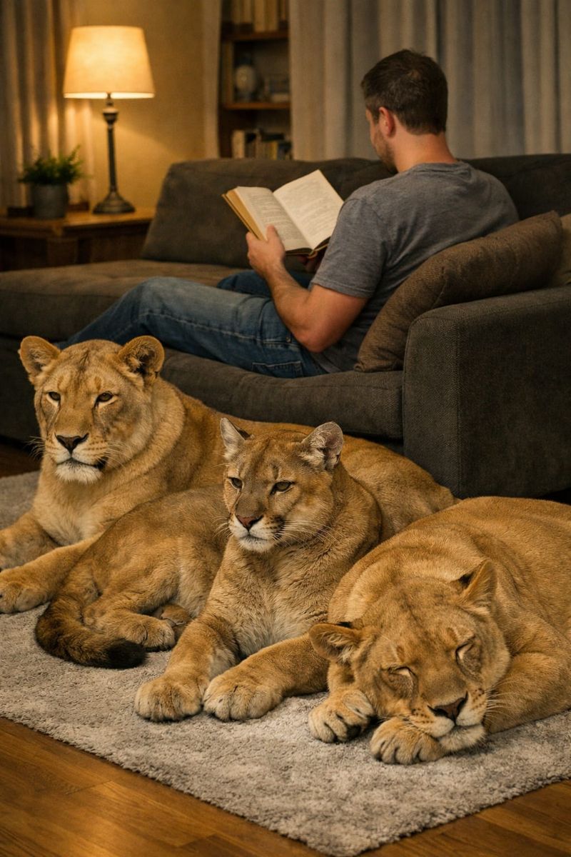 Choval šelmy načerno. Úřady mu v Rokycanech zabavily dvě lvice a pumu