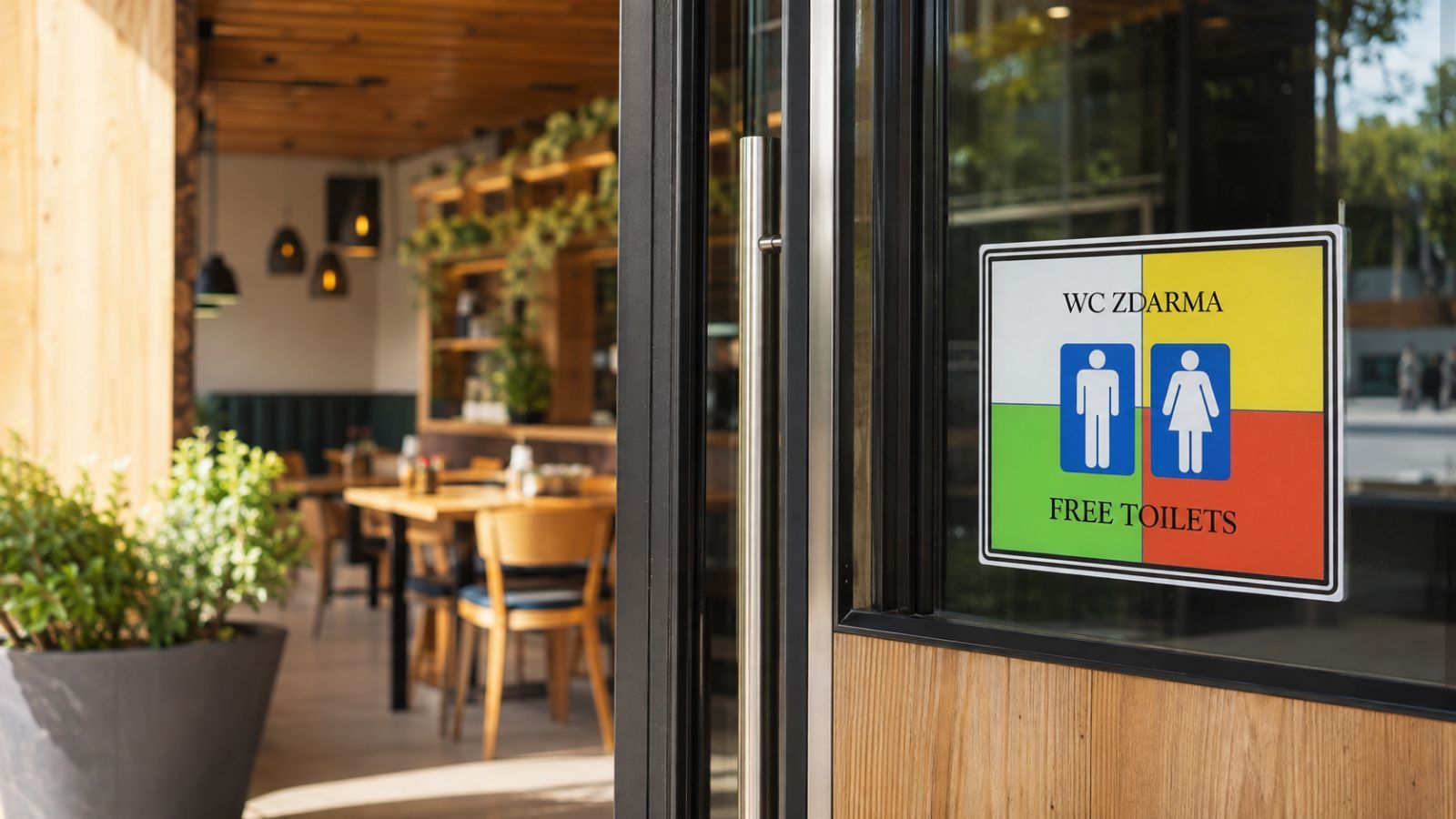 Města v Plzeňském kraji rozšiřují síť WC zdarma. Lidé mohou využít kavárny i restaurace