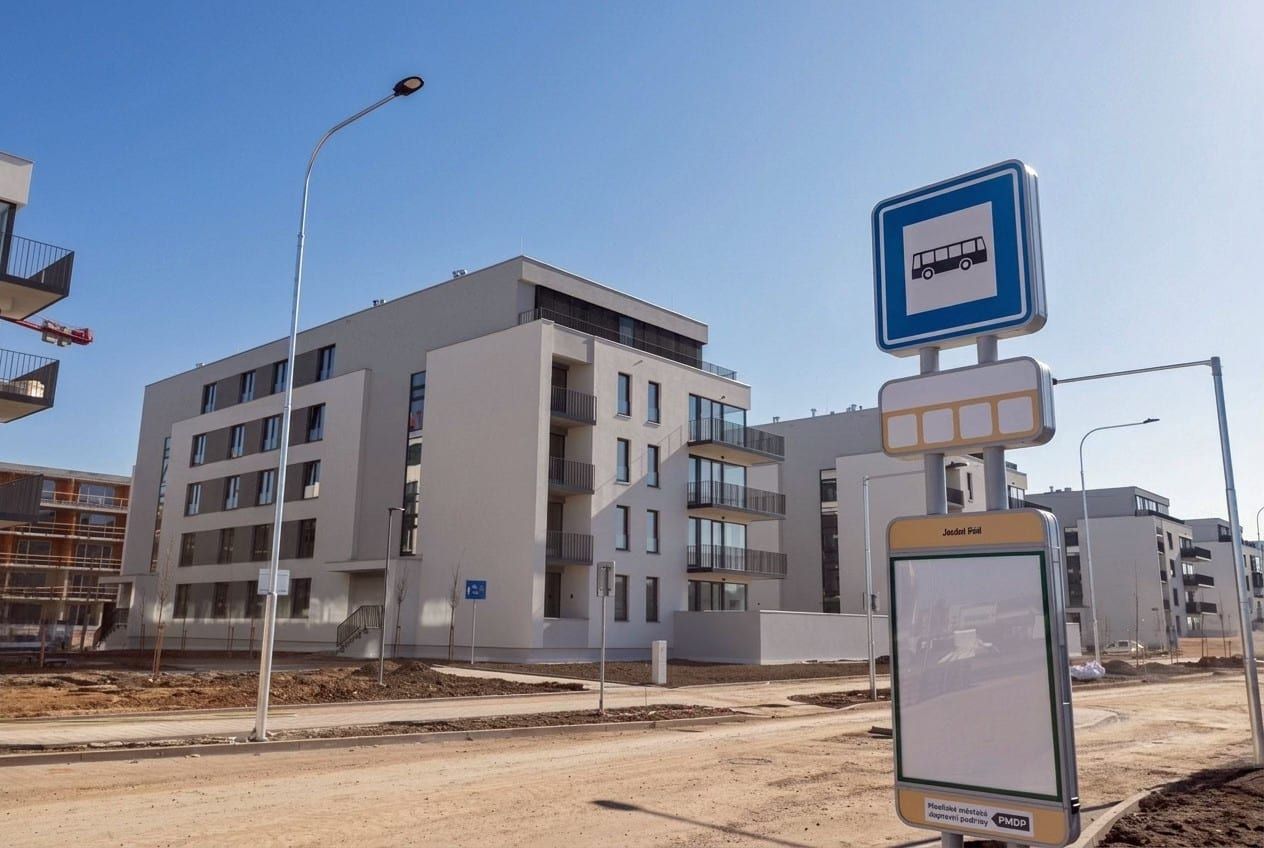 Nových bytů ubývá, ale na Borských polích vyrůstá projekt pro stovky lidí