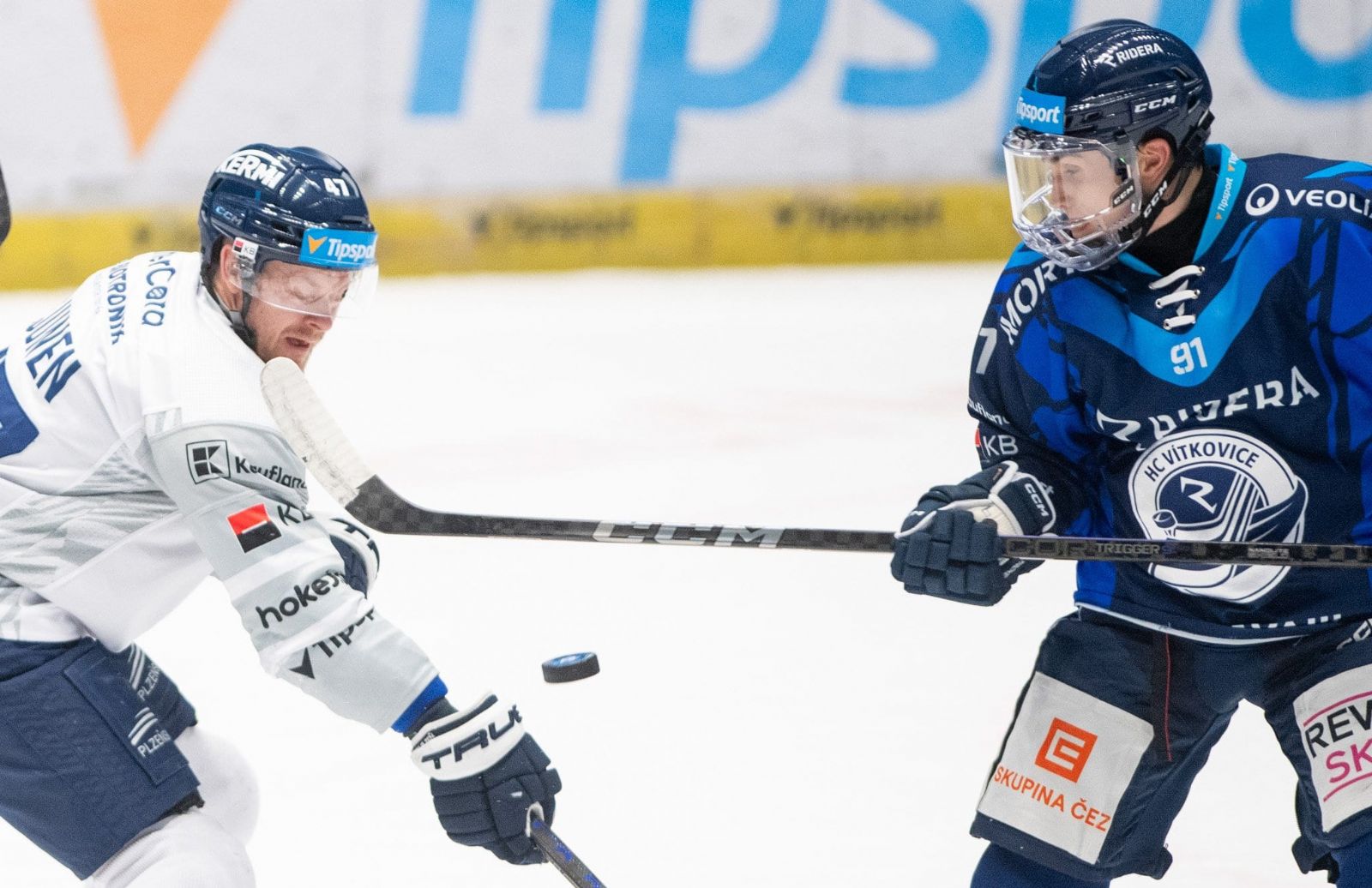 Plzeň vyhrála ve Vítkovicích 6:4, Filip vystřelil Plzni výhru 6:4