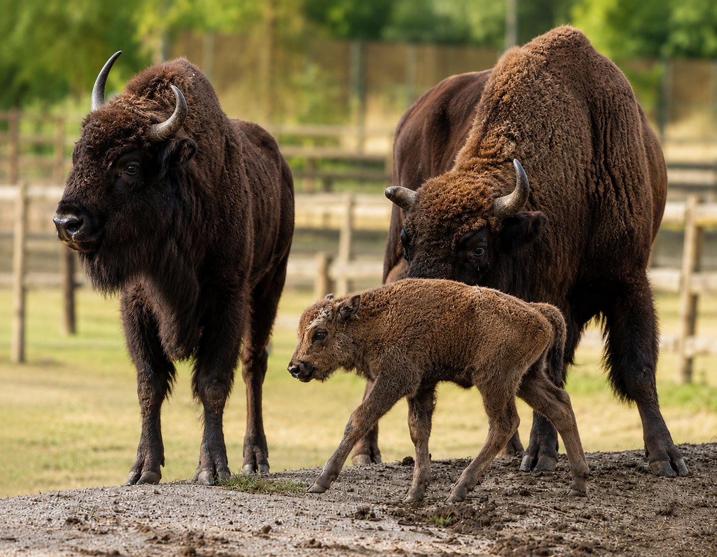 Plzeňská zoo slaví nový přírůstek. Malý zubr evropský dostal tradiční jméno Onzu