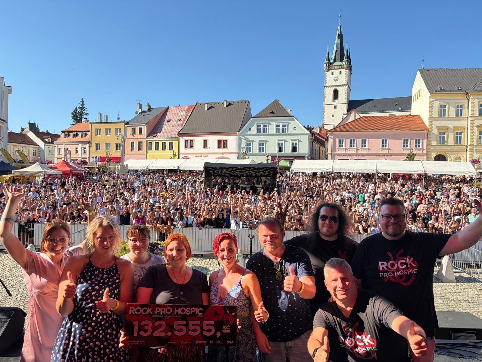 Tachovské slavnosti ovládly město. Tři dny nabídly hvězdy, historii i videomapping