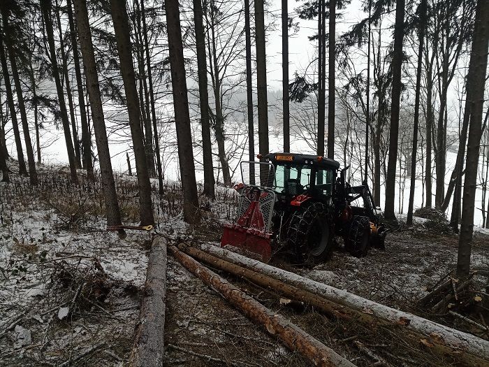 Tragédie u Horažďovic, muž zemřel při kácení stromu